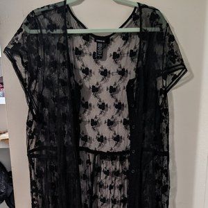 Women's plus sized Kimono